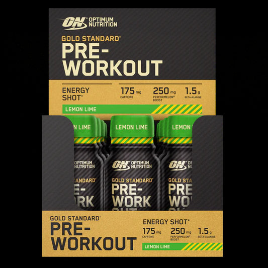 Optimum Nutrition GS Pre Workout SHOT 12x60ml Lemon Lime