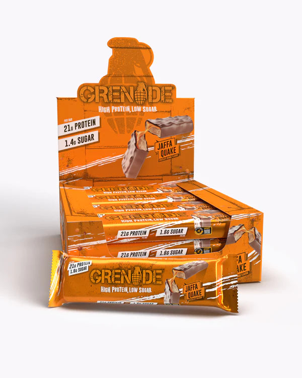 Grenade Carb Killa Bar 12 x 60g Jaffa Quake